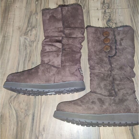 Skechers Women's Faux Fur Winter Boots With Memory Foam Size: 7 - Picture 6 of 9